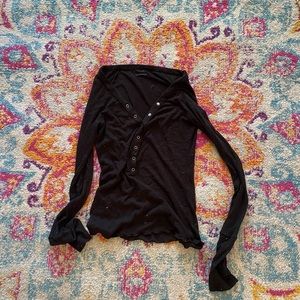 Urban outfitters button long sleeve